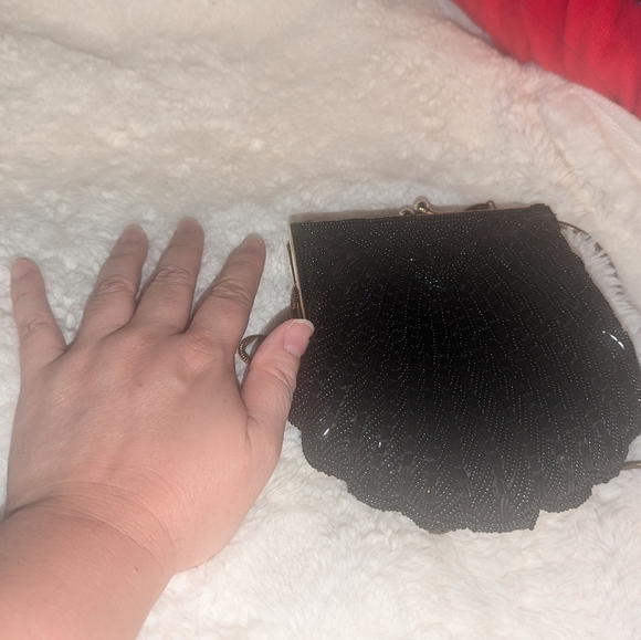 Marshall Fields Glass Beaded Evening Bag - Picture 5 of 8